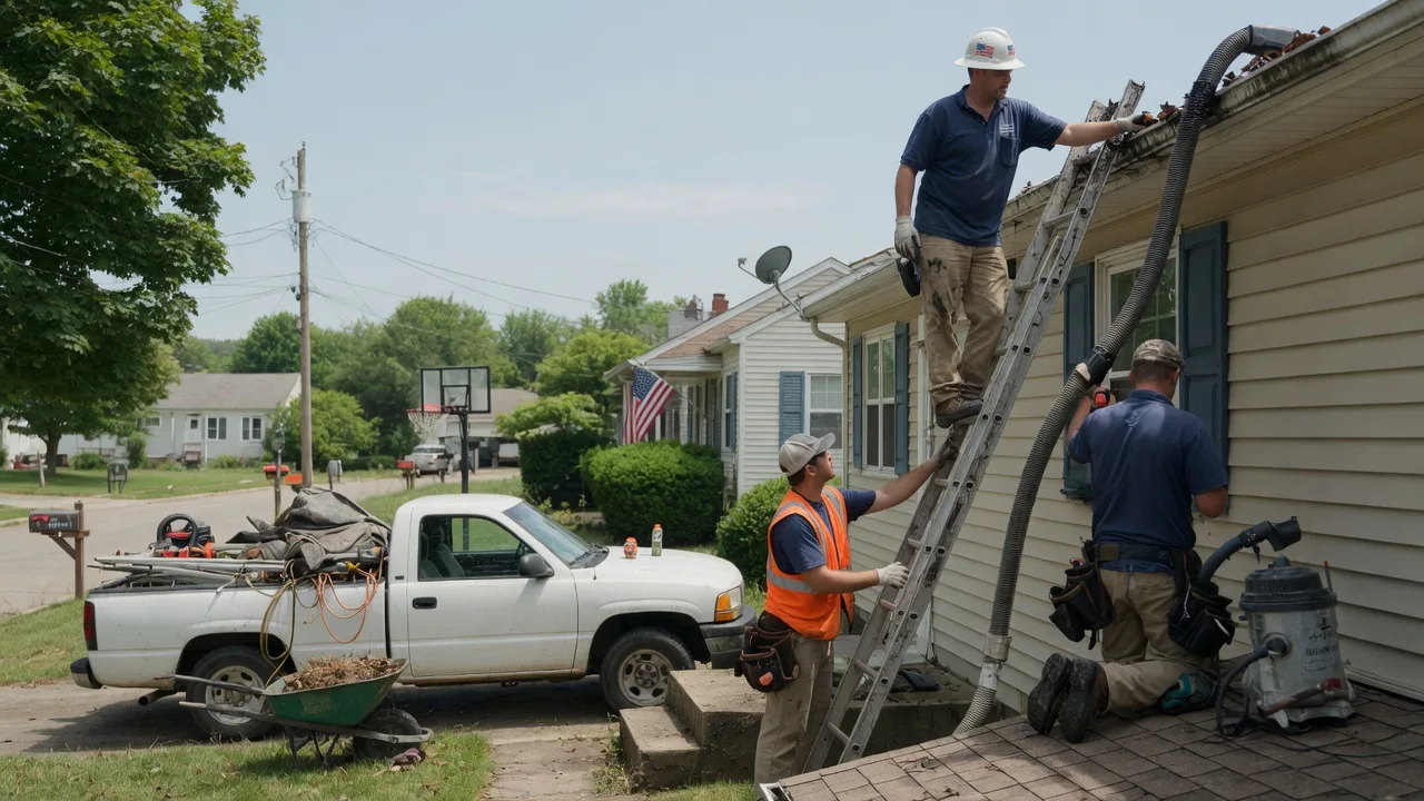 Gutter Installation in Sidney, IL near me